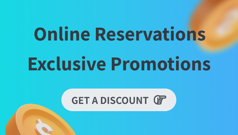 about 【Deals】Online Reservations - Exclusive Promotions